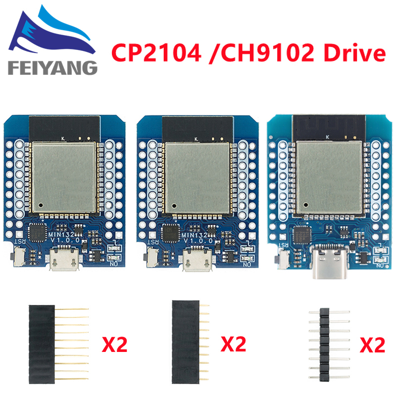 Wemos D1 - Wemos Mini D1 ESP8266 ESP32 ESP-32S