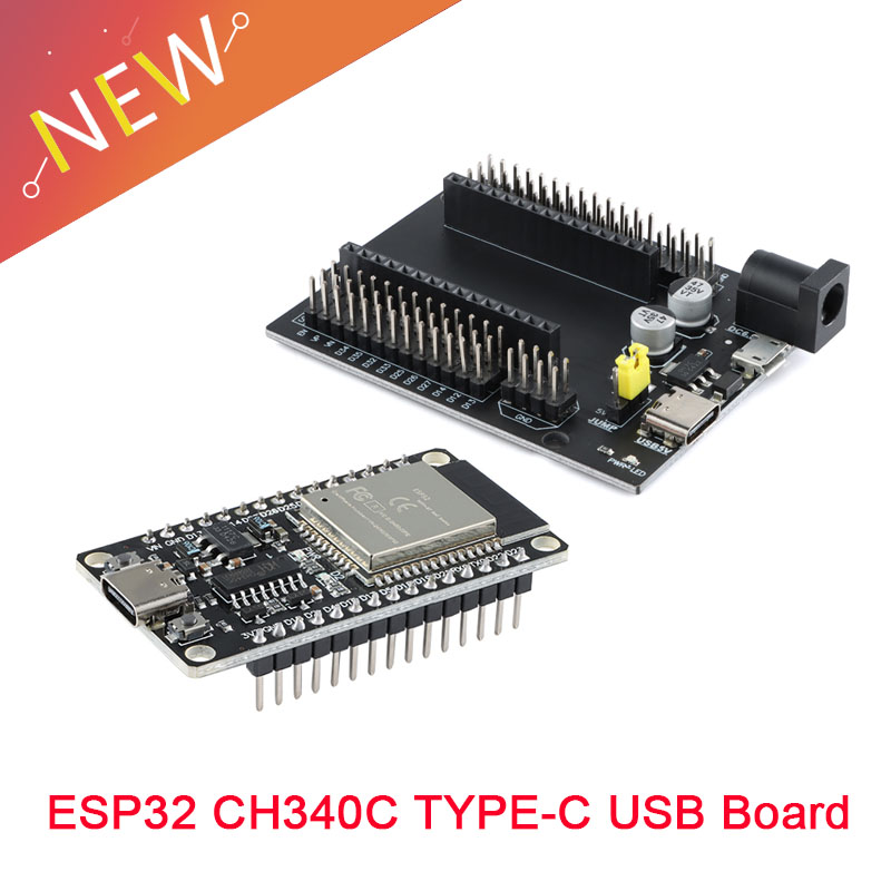 Devkitc - ESP32 Geliştirme Kartı TYPE-C USB CH340C