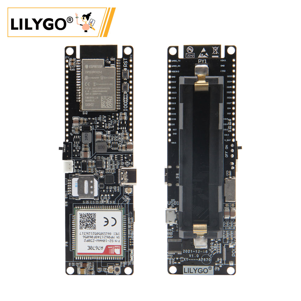 LILYGO® TTGO T-A7670G/E/SA R2  - Devkitc incelemesi ve fiyatı