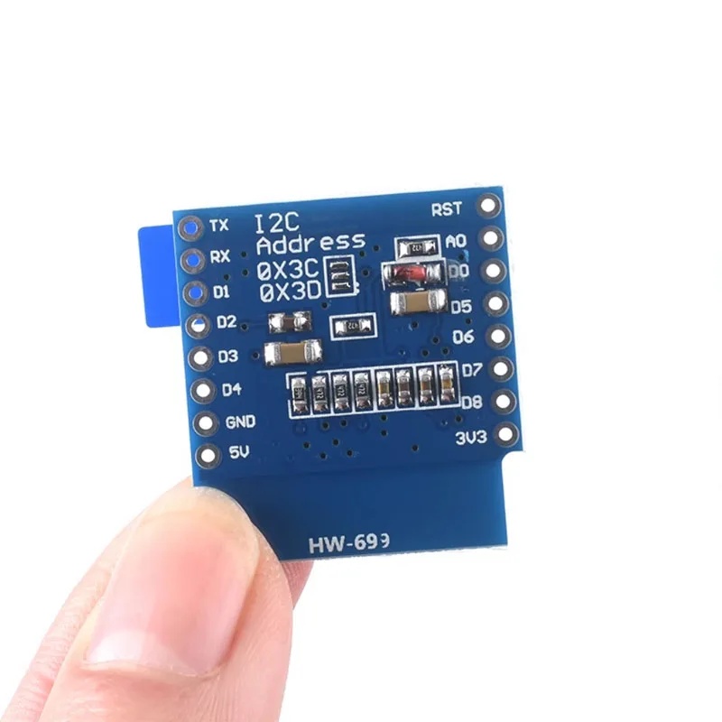 0.66 inç OLED Ekran Modülü WEM - Wemos D1 incelemesi ve fiyatı