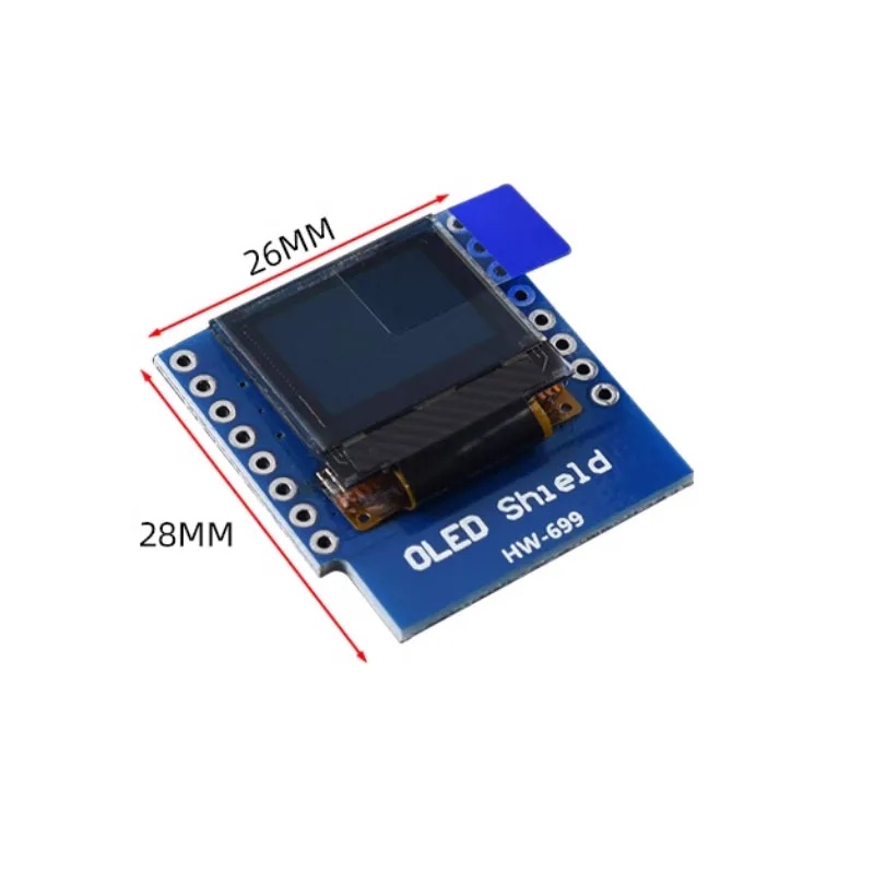0.66 inç OLED Ekran Modülü WEM - Wemos D1 incelemesi ve fiyatı
