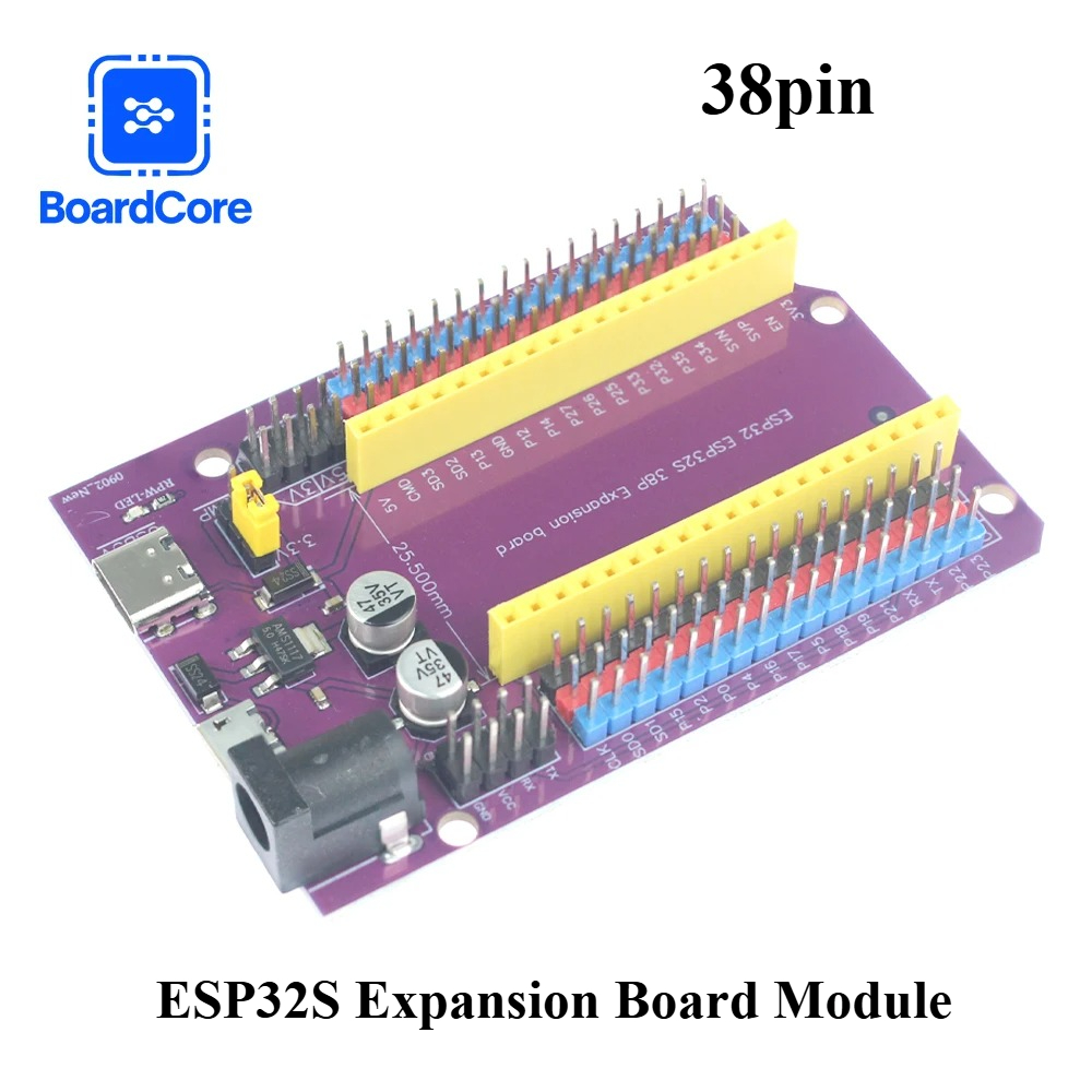 ESP32S 38Pin Genişletme Kartı  - Nodemcu 32S incelemesi ve fiyatı