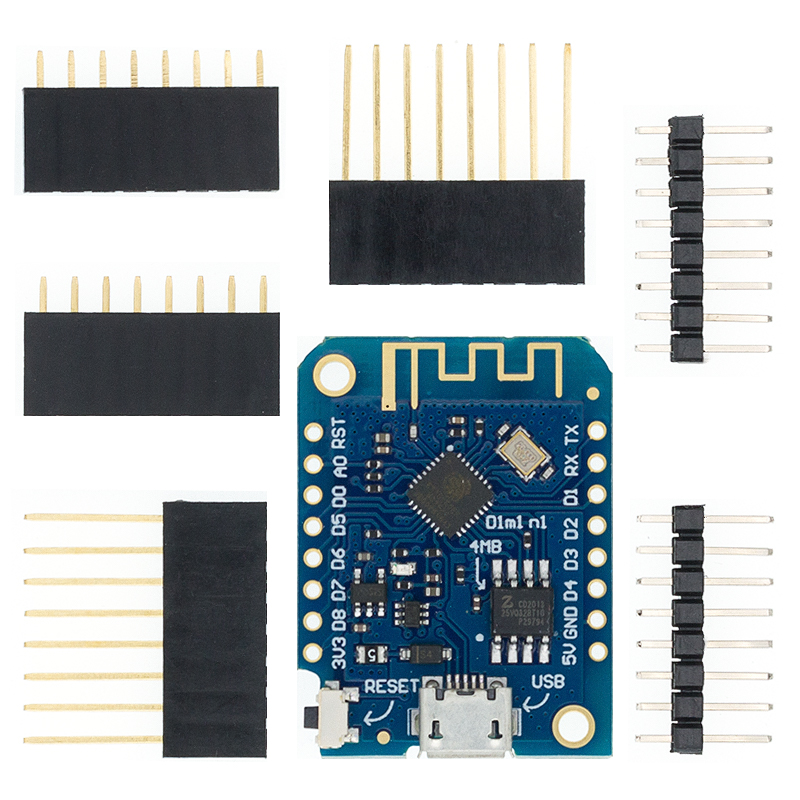 Mikro USB/Tip-C USB WeMos D1 M - Nodemcuv2 incelemesi ve fiyatı